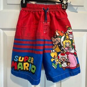 SUPER MARIO 🍄 Swim Trunks, Colorful Shorts , Nintendo , Casual Summer